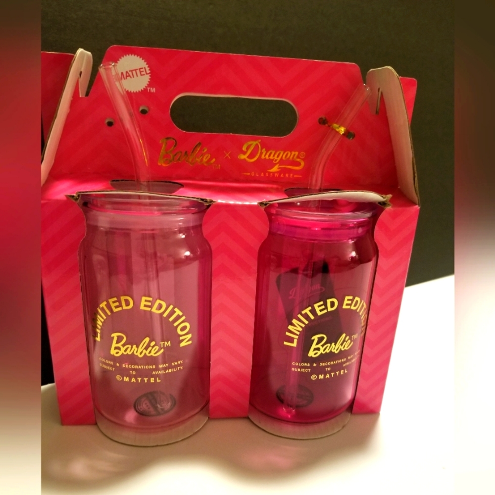 LIMITED EDITION Barbie X Dragon Glassware